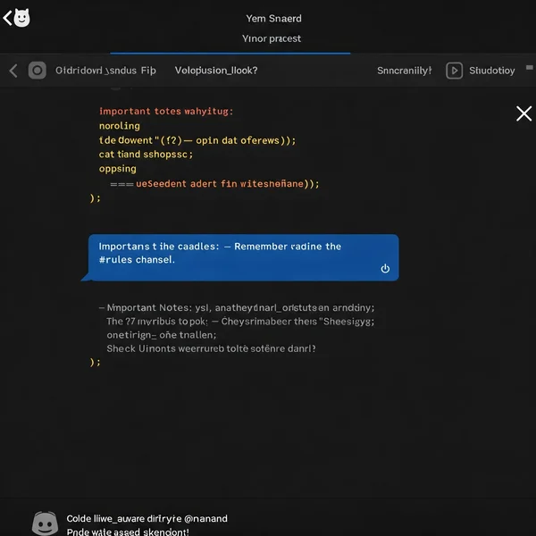 Demonstration of Discord code block formatting trick